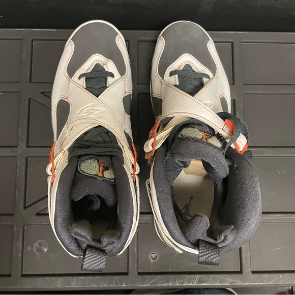 Nike Air Jordan 8 Retro LS 'Black Toe' Men's Basketball Sneaker Size 11.5 NEW - Picture 7 of 9